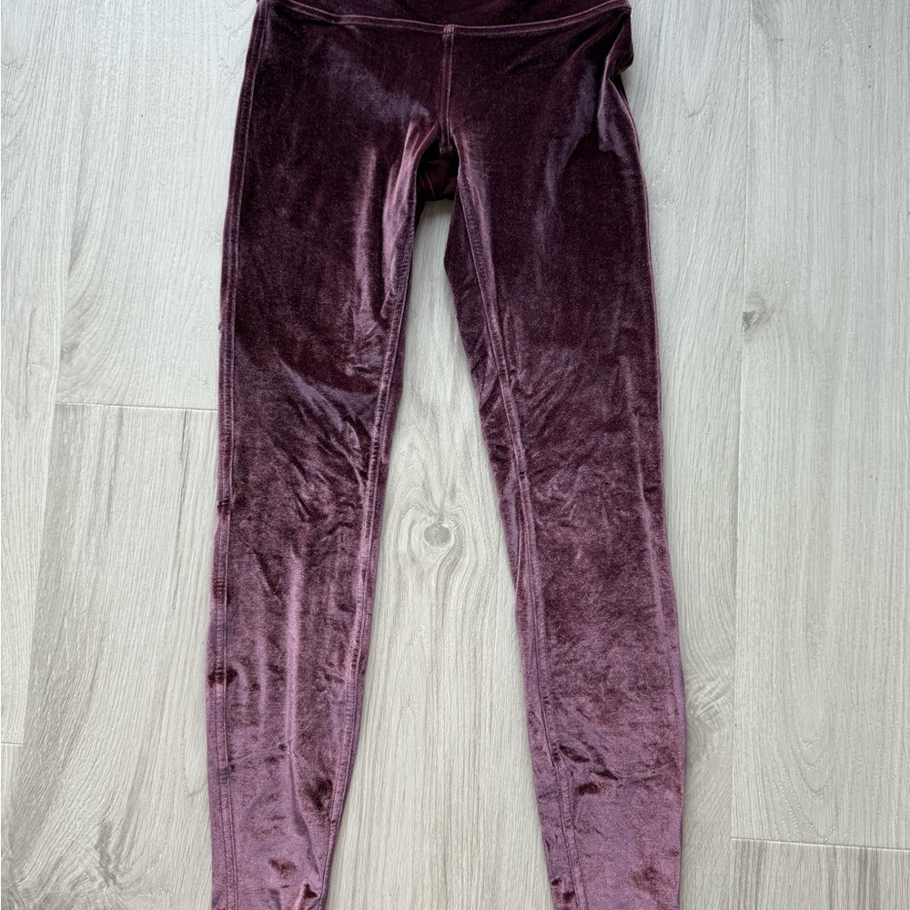 Lululemon Athletica Purple High-Waisted Leggings - Picture 4 of 13